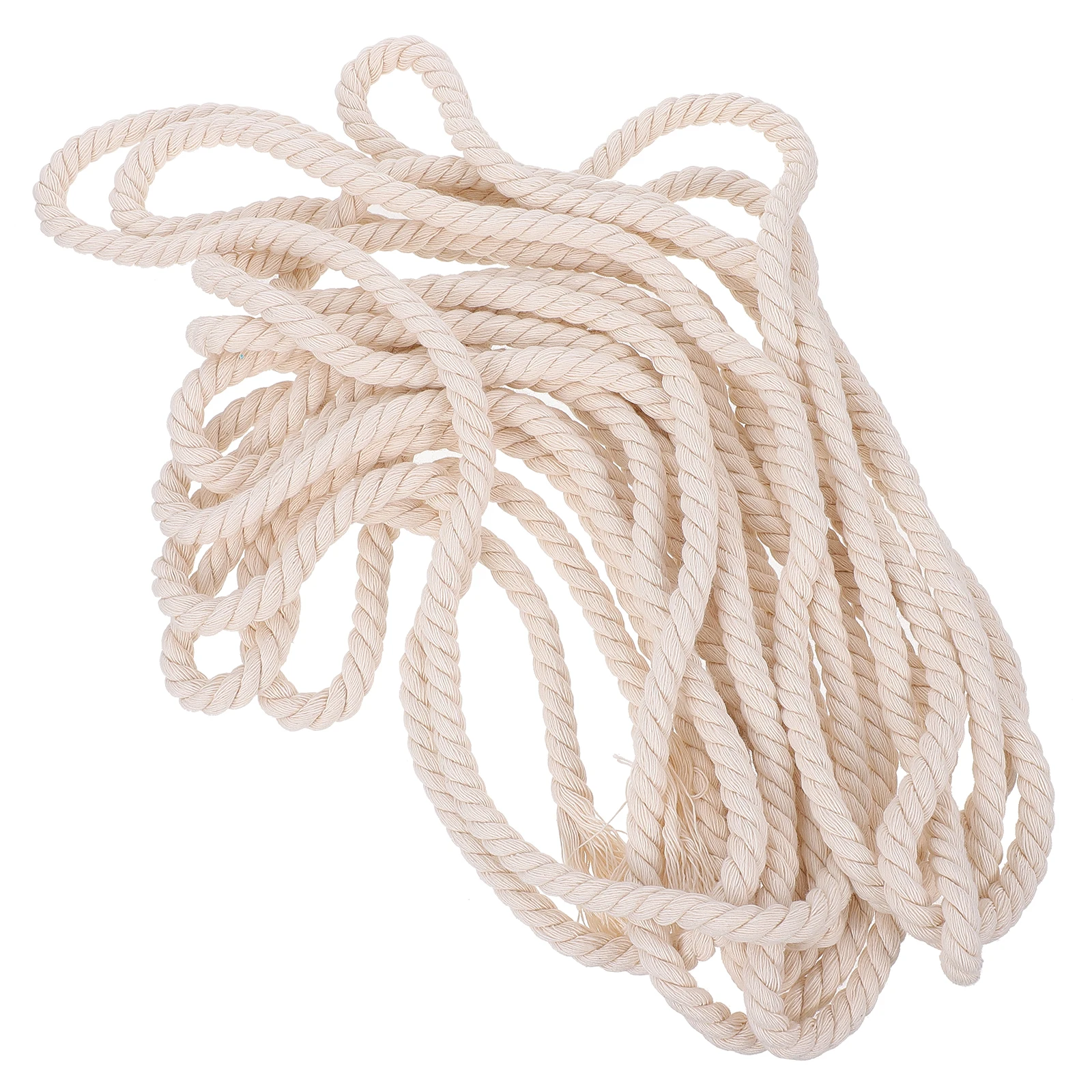 

Handmade Cotton Rope for Wall Hanging Crafts Braided Tapestry Cord Long DIY Woven Decor Home Bohemian Atmosphere Premium