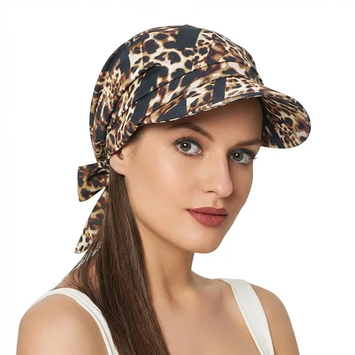 Imagen 1 del producto Nueva Gorra de Béisbol con Estampado Moderno para Mujer, Gorras Musulmanas con Visera, Pañuelos para la Cabeza Transpirables e Informales, Gorra Turbante