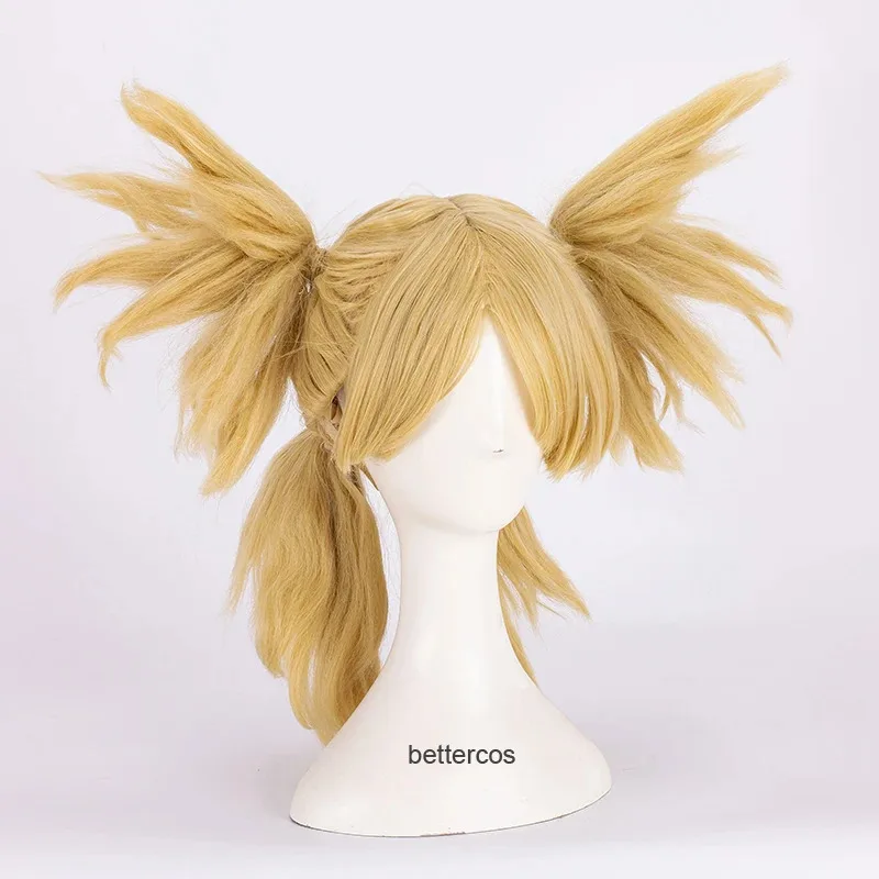 

New Temari Nara Cosplay Wig Golden Blonde Heat Resistant Synthetic Hair Wig + Wig Cap 2025