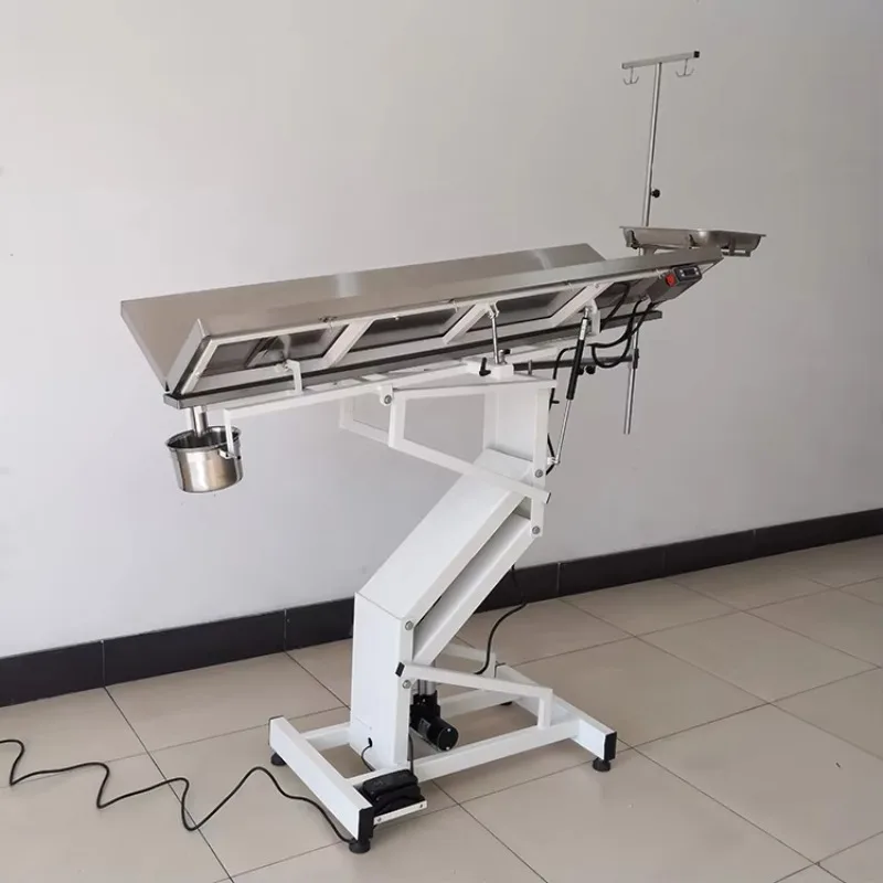 Electric Pet Grooming Operation Table for Dogs Veterinary Examination Equipment Adjustable Height Non-Slip Surface