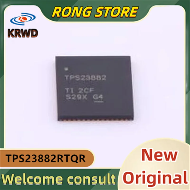 3PCS TPS23882 New and Original TPS23882RTQR  VQFN-56