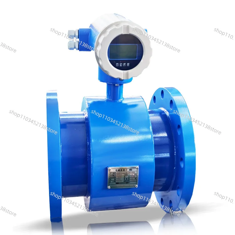 DN150 6 Inch Electromagnetic Flow Meter Water Chemical Industry