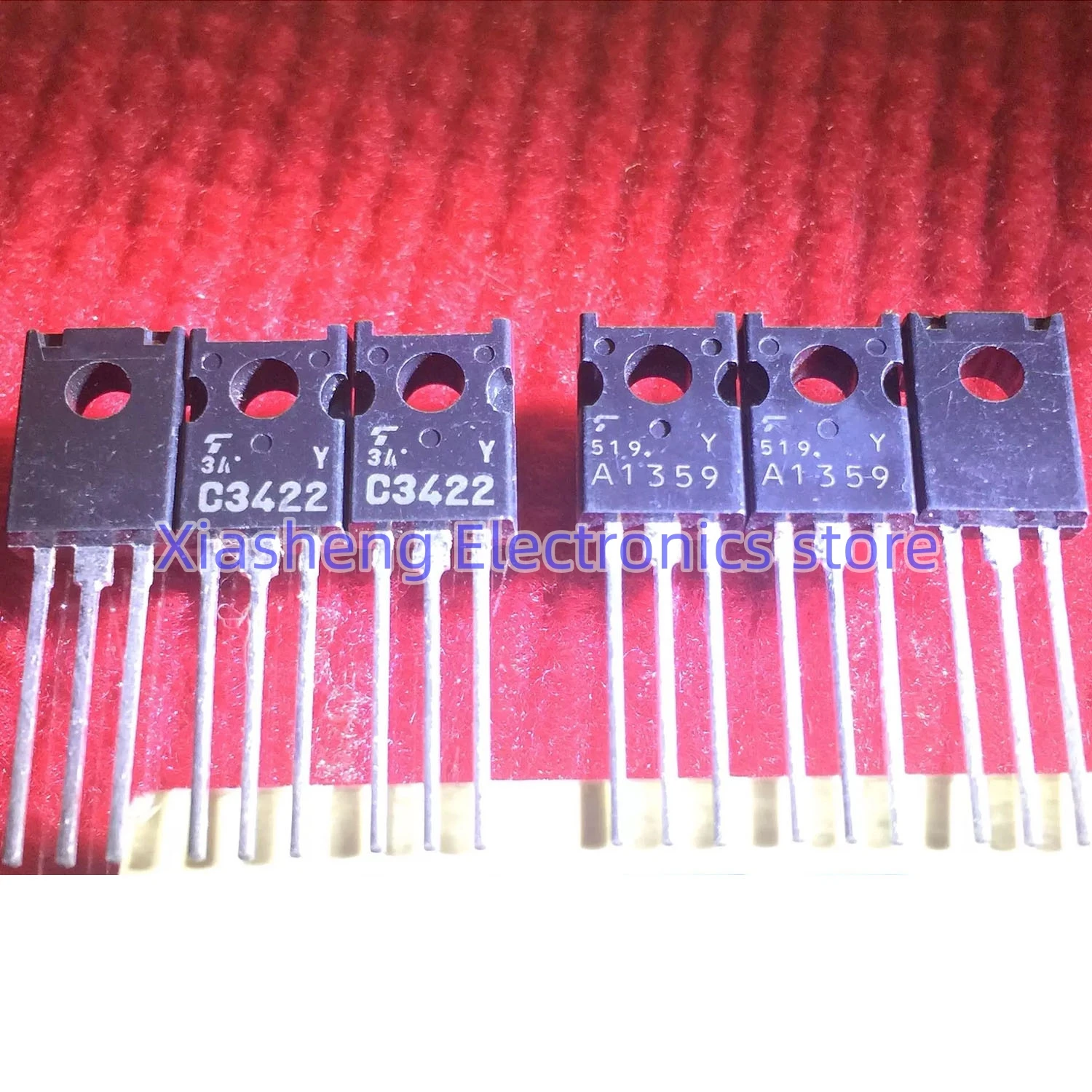 

New Original 10Pairs 2SA1359 A1359 + 2SC3422 C3422 TO-126 Transistor In Stock Good Quality
