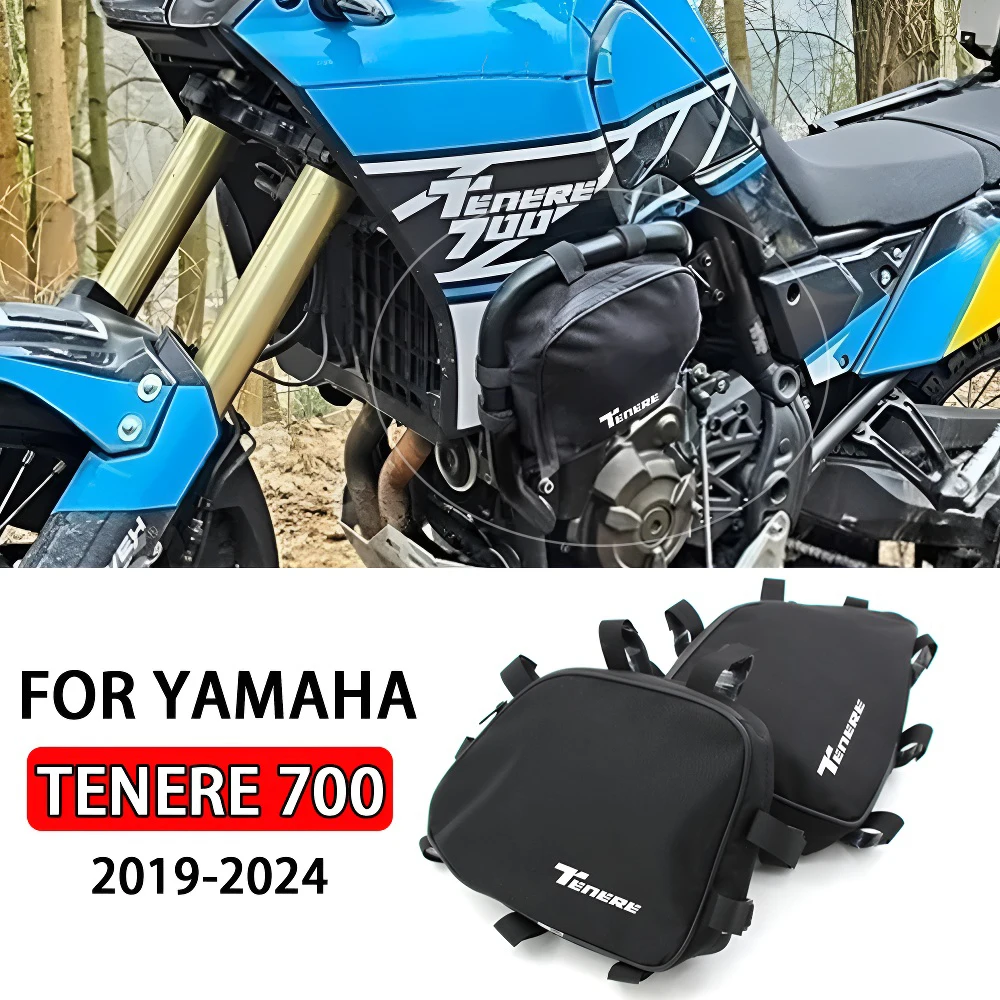 

Tenere 700 Motorcycle For SW Motech crash bars Waterproof bag for yamaha 2019-2024 Tenere700 Frame Crash Bars Waterproof Bag