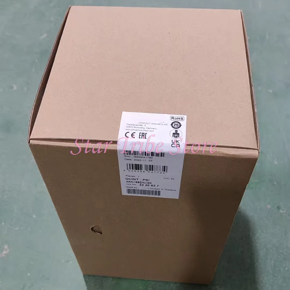 

1 PCS For Phoenix Power Supply QUINT-PS/3AC/48DC/20 2320827 48 V DC / 20 A