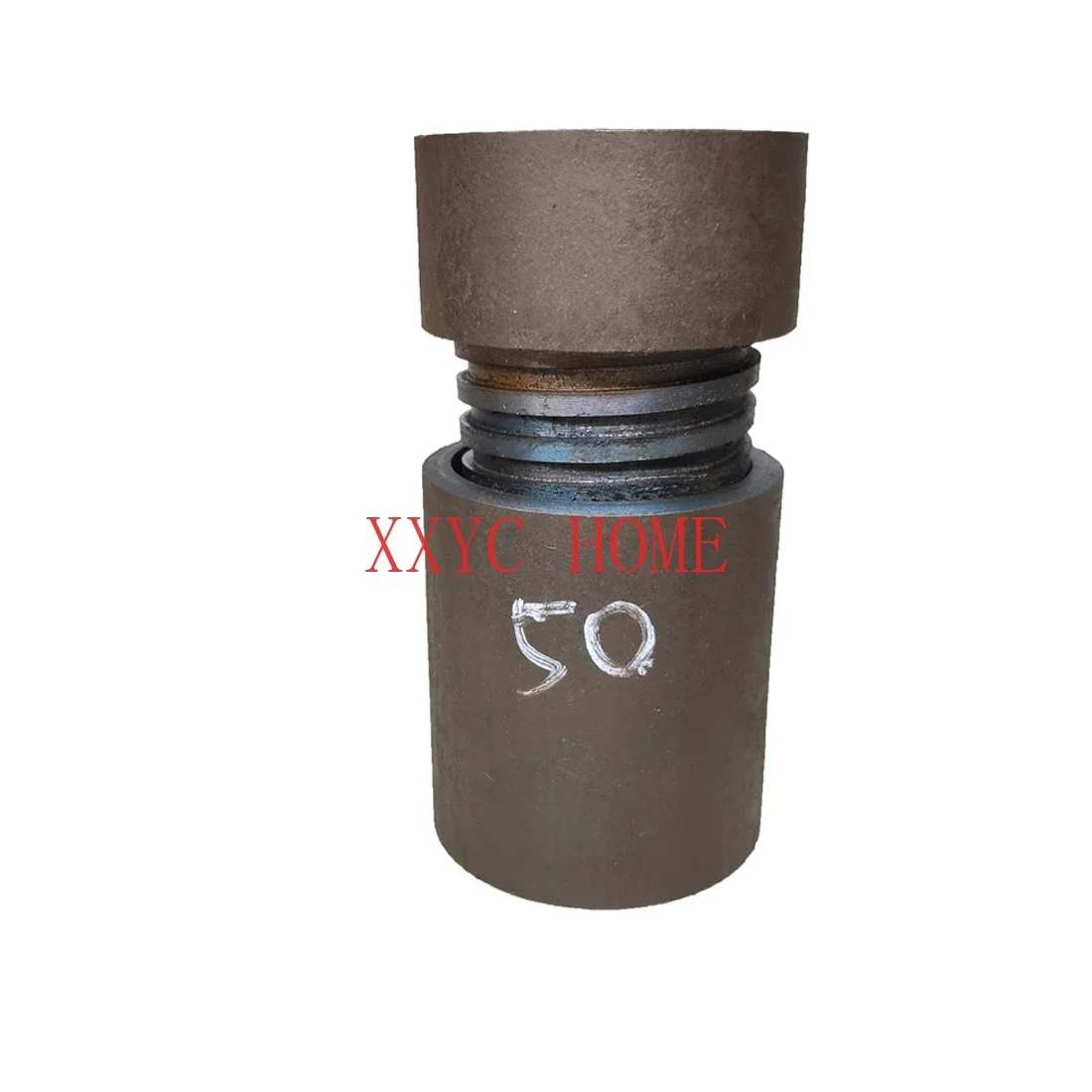 50mm Conical Threaded Joint Water Well Drilling Mechanical  Geological Drilling Rig Drill Pipe Joint Water Drilling Thimble