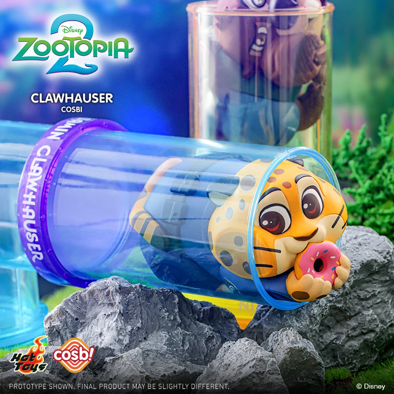 ألعاب أصلية رائعة Zootopia 2 مجموعة Cosbi جودي هوبس نيك وايلد فلاش كلاهاوسر الشكل صندوق أعمى هدايا عيد ميلاد غامضة