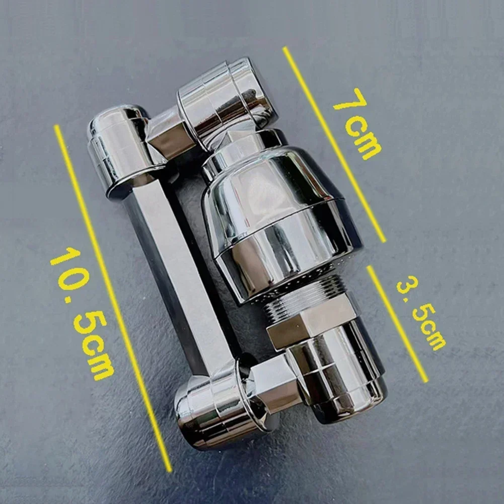 1080° Universal Rotation Water Bubbler Faucet Extender Sprayer Head Kitchen Arm Extension Faucet Aerator Bubbler Water Tap Nozze