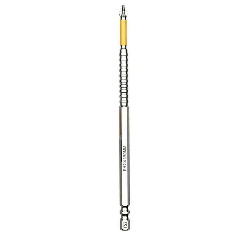 

【DIY DECOR】Non-Slip Impact Batch Head Strong Magnetic Crosshigh Torque Hardness Screw Ph2 Waterproof Screwdriver Bits Set