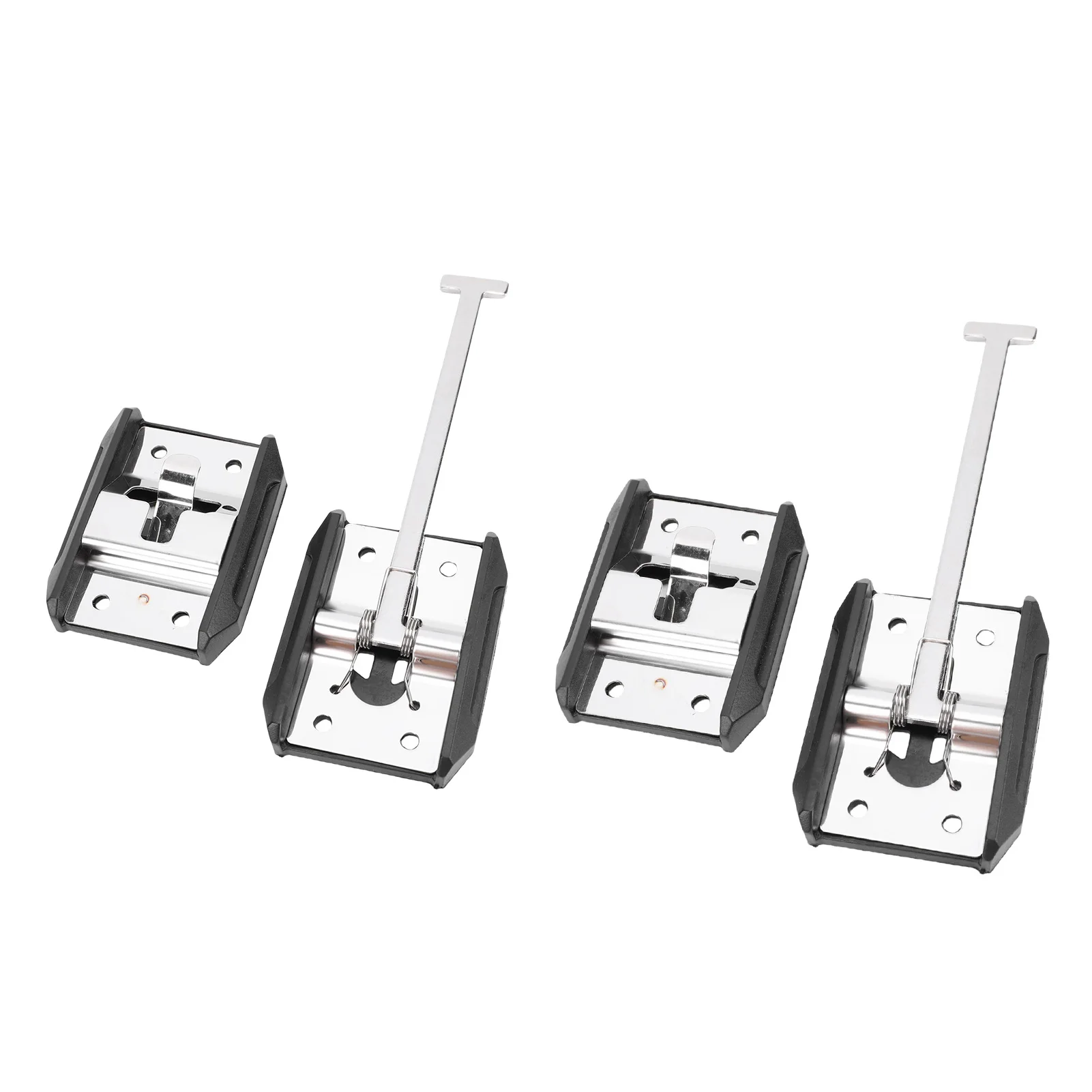 RV باب الصيد T باب الدخول سميكة 304 الفولاذ المقاوم للصدأ RV دخول الباب الصيد حامل لمقطورة السفر