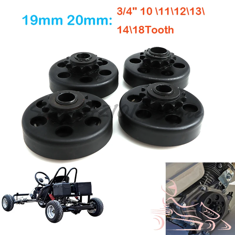 19mm 20mm GO Kart Fun Centrifugal Automatic Clutch 3/4\