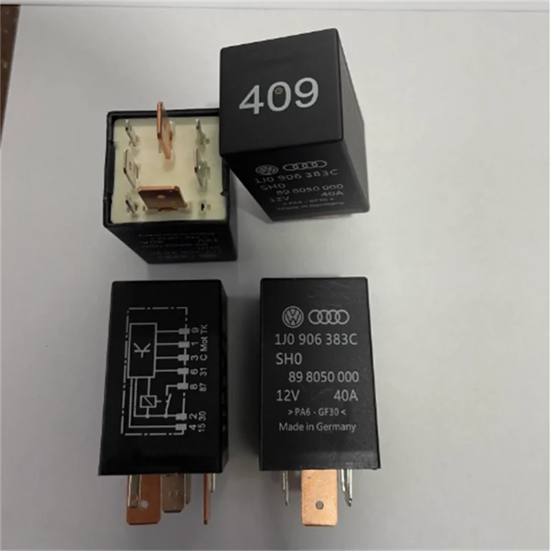 1PCS Original New 1J0 906 383C  Relay 409