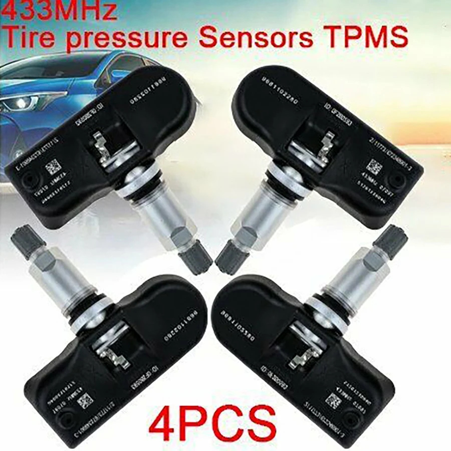 Eco-Friendly 9681102280 Tyre Pressure Sensor TPMS 433Mhz For 407 207 307 607 508 807 Citroen C4 5 6 7 8 Tire Pressure Se