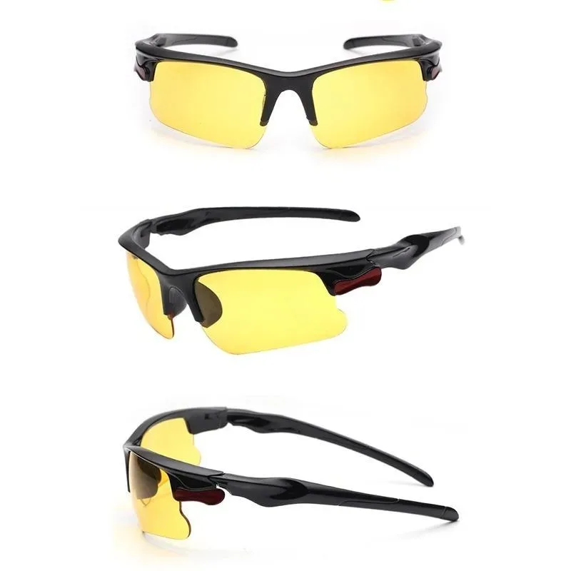 Männer Schutzbrille Anti-glare für Fahren Brille Gläser Outdoor Sport Reiten Motorrad Sonnenbrille UV400 Brillen – Detail 3