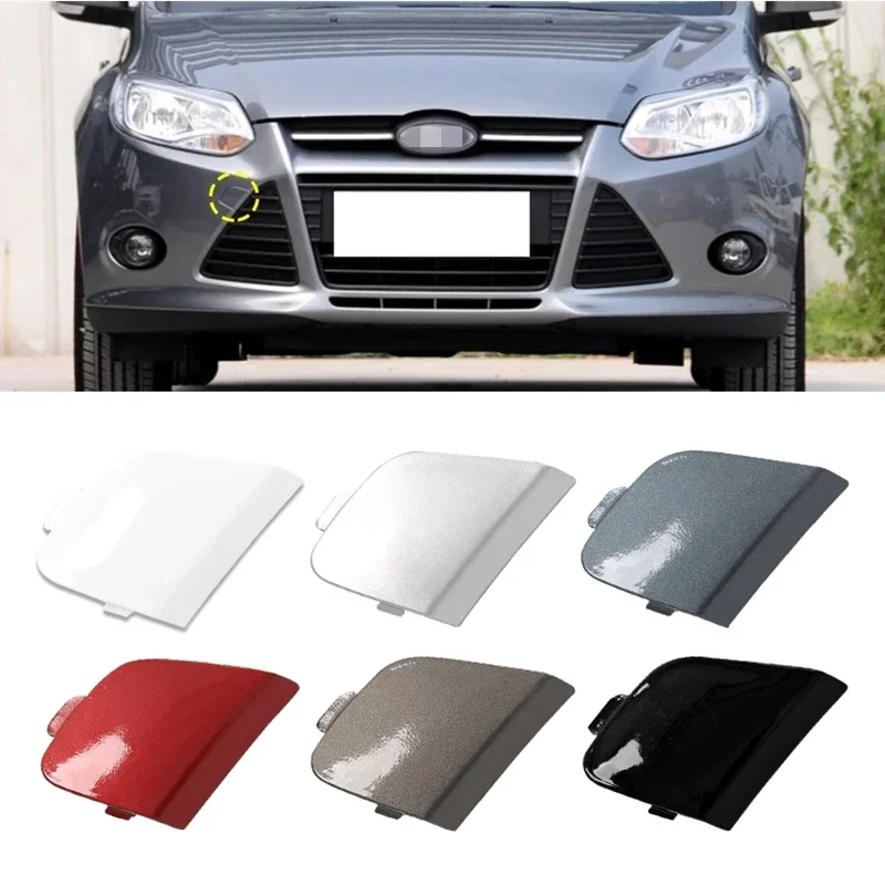 Front Bumper Trailer Shell Cap Tow Hook Cover For Ford Focus 3 MK3 1.6 2.0L 2012 2013 2014