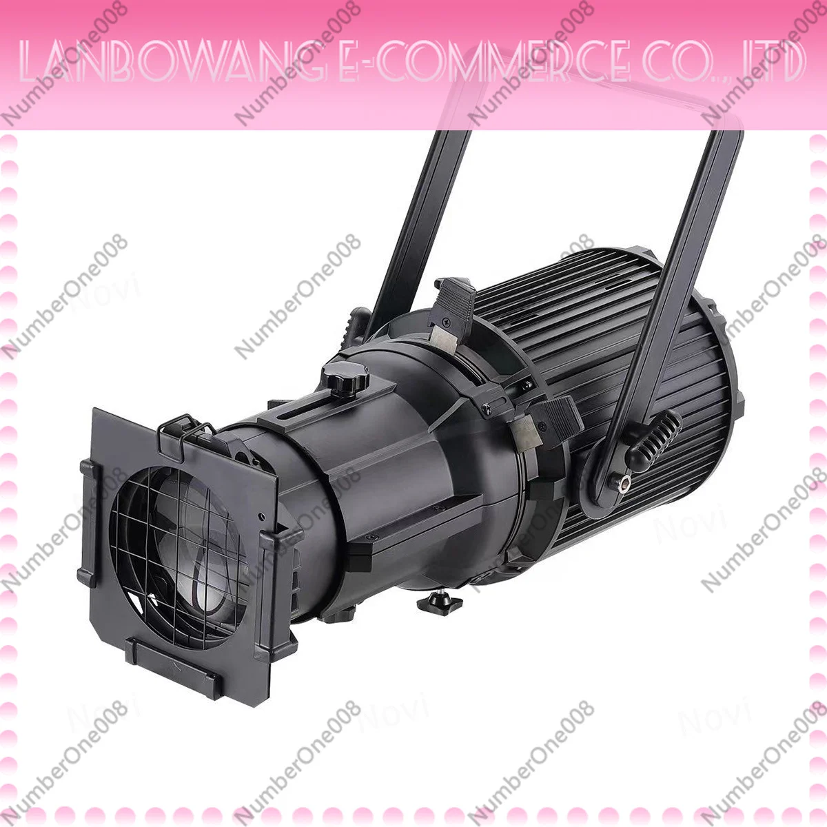150W Fixed Focus Leko Ellipsoidal Profile Spotlight 15 26 36 Degree Studio Light Cold Warm White RGBW Colorful Stage Ligh