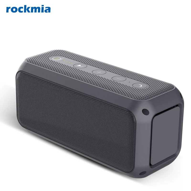 Rockmia 20W Bluetooth Speaker With Phone Function Outdoor Waterproof IPX4 Wireless Music Speakers Powerful Bass for Camping