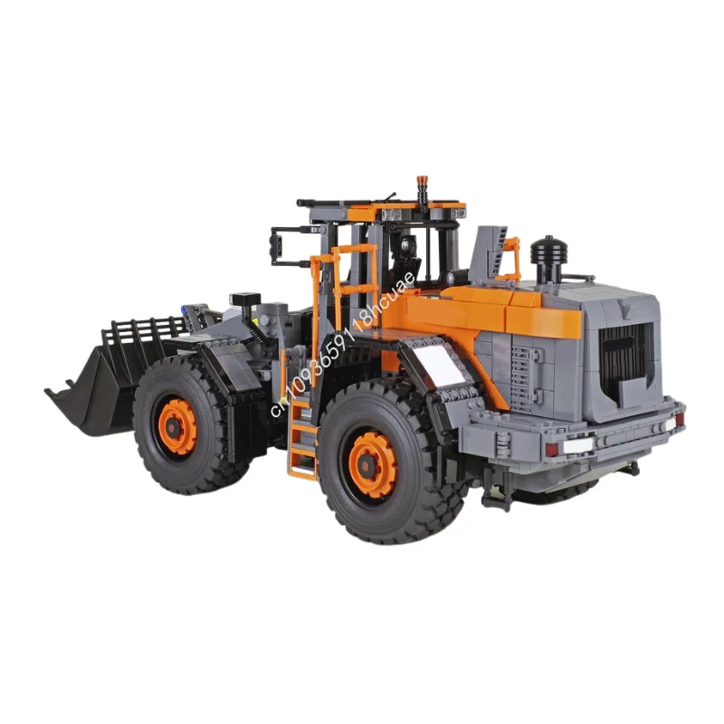 2617 pçs moc doosan DL420-7 1:17 escala técnicas empilhamento bloco jogar modelos conjunto de construção adultos brinquedos hobby educação colecionável