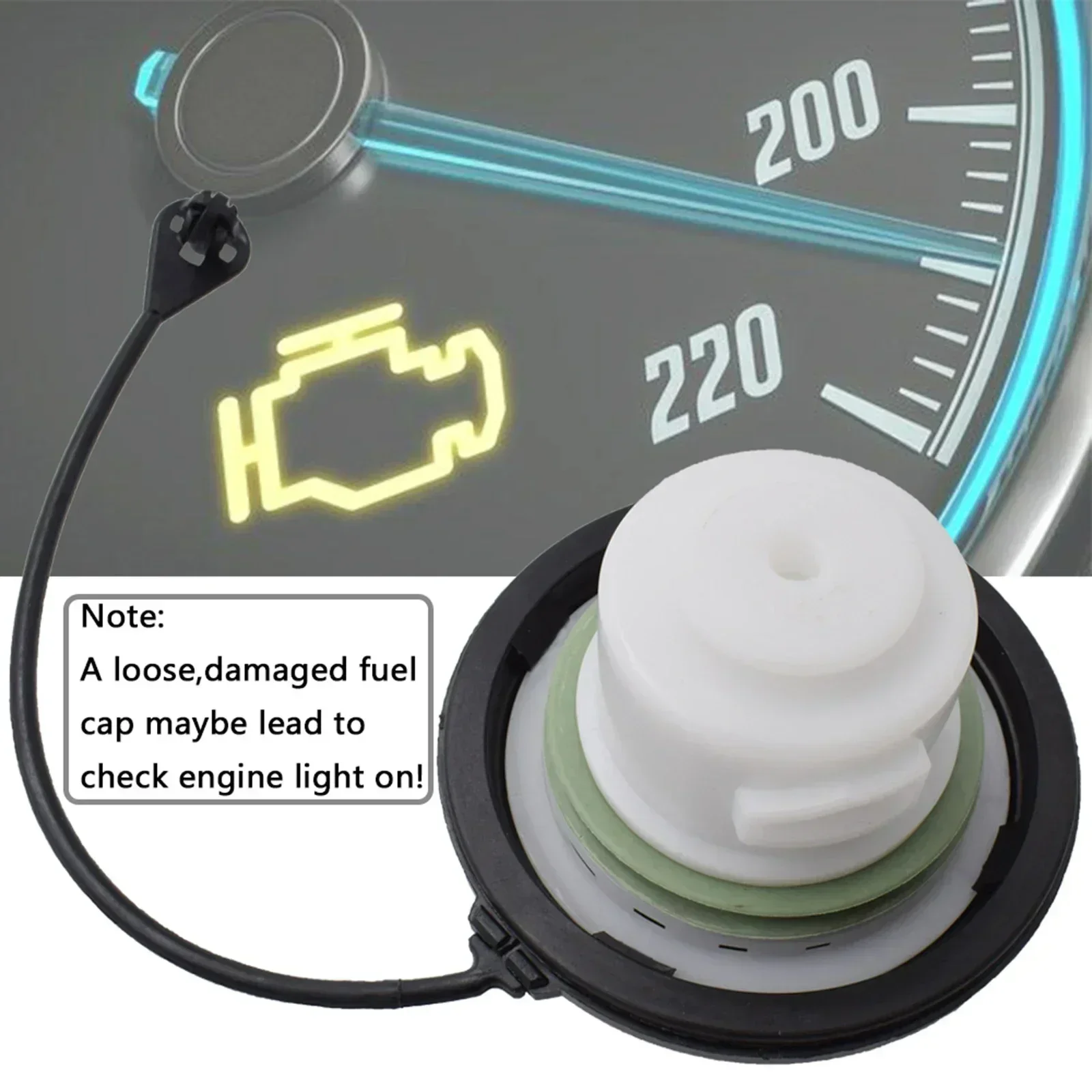  6G919030AD Car Accessories For Ford Focus MK2 2005-2012 2006 2007 2008 2009 2010 2011 Fuel Petrol Filler Oil Tank Gas Cap