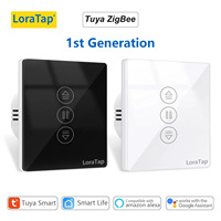 LoraTap ZigBee Curtains Roller Shutters Blinds Switch Control Connected Motor Google Home Alexa Electric Window Tuya Smart Life