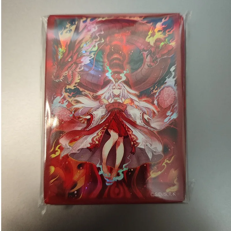 100pcs Yu-Gi-Oh! Kurikara Divincarnate Board Game Card Holder Lord of The Heavenly Prison Game Collection Card Protective Cover