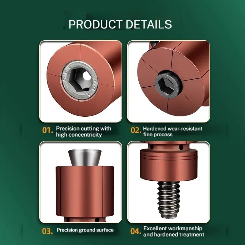 YS CNC Internal Support Clamp Precsion Quick Positioning Locating Expanding Expansion Fixture D6-D33n Hole Tightening Locator