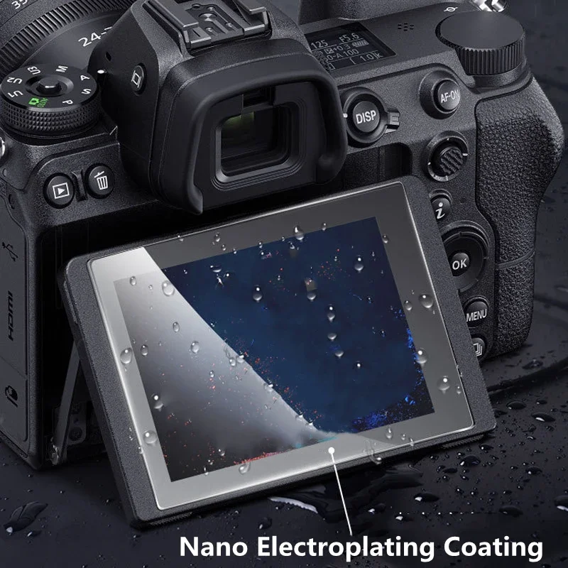 واقي للشاشة من الزجاج المقسى لسوني A6400 A6300 A6000 A5000 NEX-7/6/5 A9 A77 A7R A7 A7s A7II A7III ZV1 RX10 RX100 II III IV