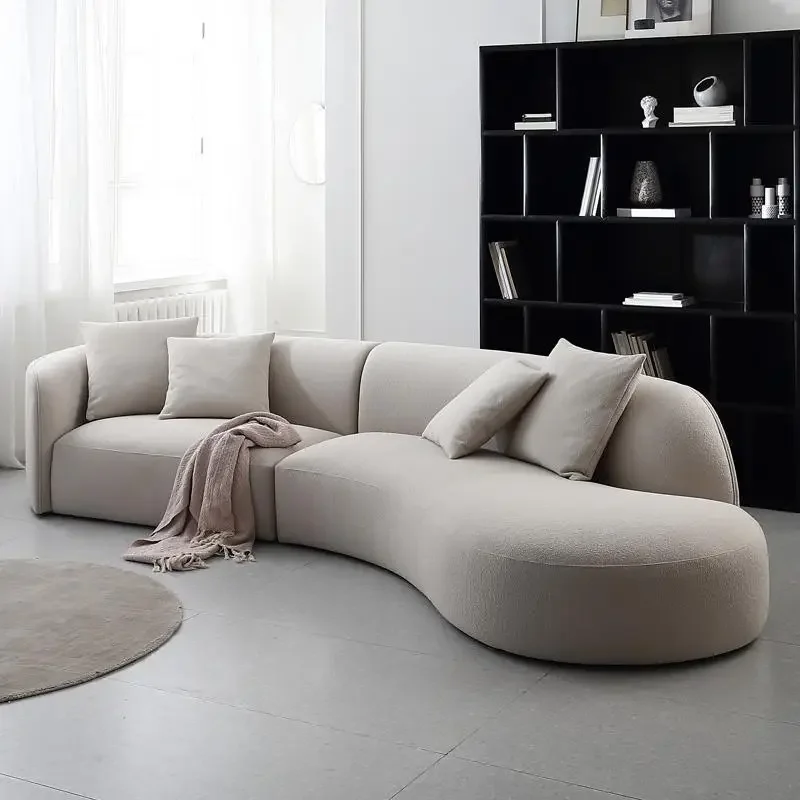 Full Bodya Sofa Piankowa Narożna Dorośli Gąbka Leniwa Modułowa Tania Sofa Biały Fotel Relax Divani Soggiorno Meble Do Salonu