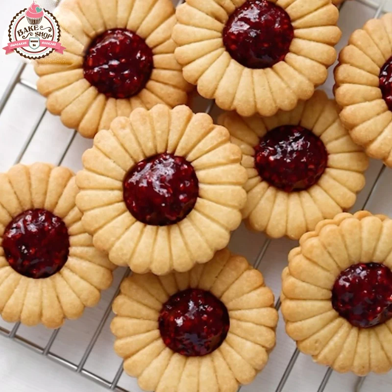 Moldes 3D para Galletas con Forma de Sándwich de Mermelada de Flores, Cortadores de Galletas, Molde para Tarta de Manzana, Herramientas para Hornear Galletas, para Masa de Galletas, Repostería y Fondant
