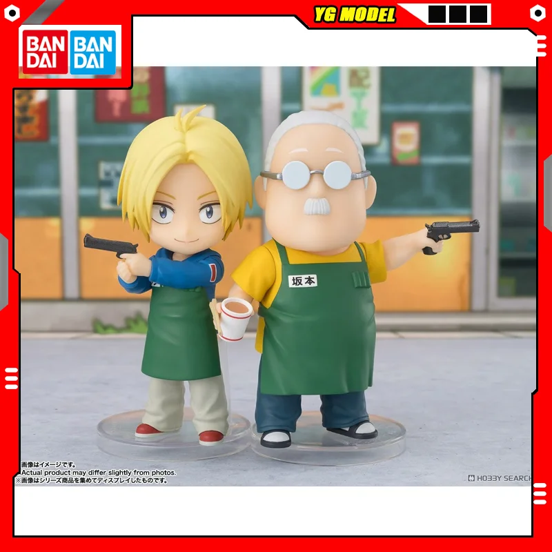 

Bandai SAKAMOTO DAYS Action Figures Model Sakamoto Asakura Q-version Active Joint Figures Figuarts Mini Series Doll Toy Original