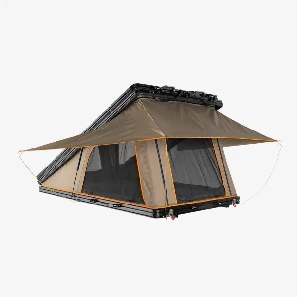 

POP roof top tent aluminum Camping 2-4 Person outdoor travel hiking roof top tent 4 people aluminum hard shell roof top tent