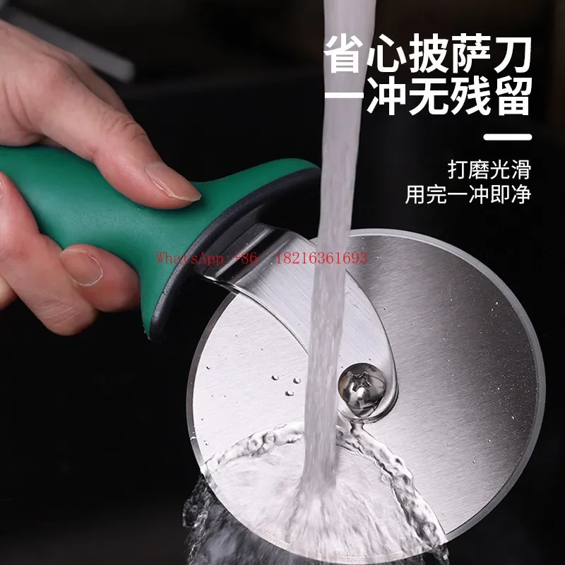 Latest Arrival Pizza Knife Stainless Steel Home Pizza Roll Cutting Machine Baking Tool