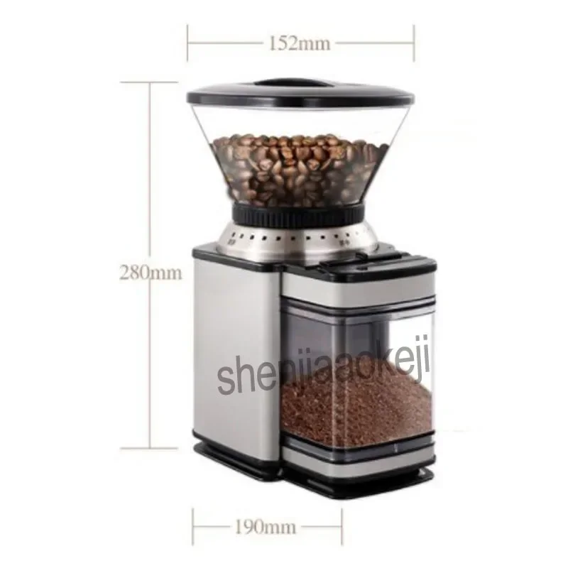 220v Eelectric Coffee Grinders Coffee grinder mills Office Cafe household grinding machine Freshly ground coffee machine 220v 12