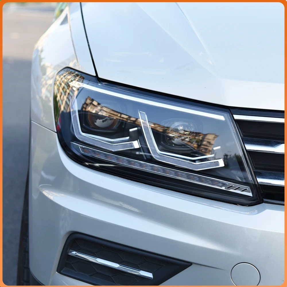 

Upgrade Projector Lens LED Auto Headlights Assembly High Quality Car Front Lamps Tools Accessories for VW Tiguan L 2017-2021 MK2