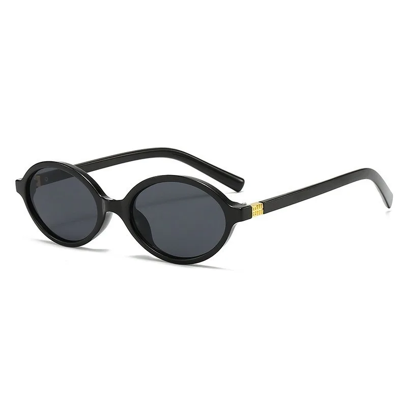 2PCS Y2K Retro Japan Korea Small Frame Sunlasses Female Ins Europe America Gradient Color Optical Sunlasses