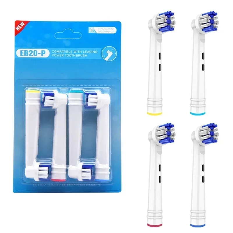 16/20pcs Electric Toothbrush Replacement Brush Heads for Oral B Sensitive Brush Heads Bristles D25 D30 D32 4739 3709