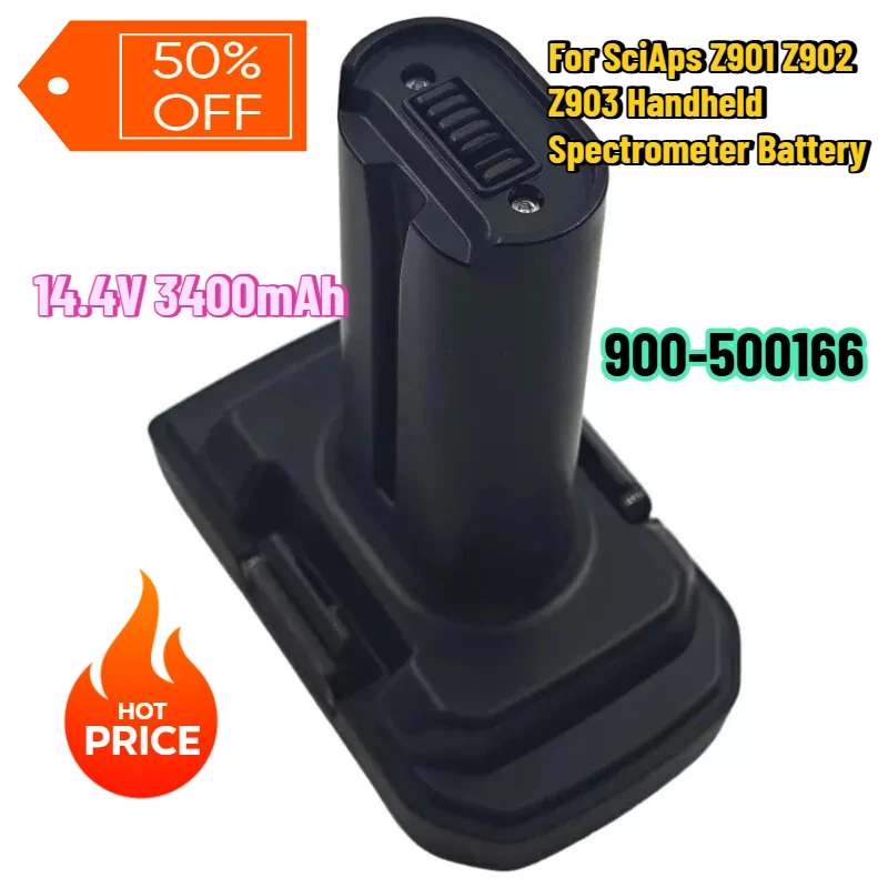 

14.4V 3400mAh 900-500166 for SciAps Z901 Z902 Z903 Handheld Spectrometer Battery