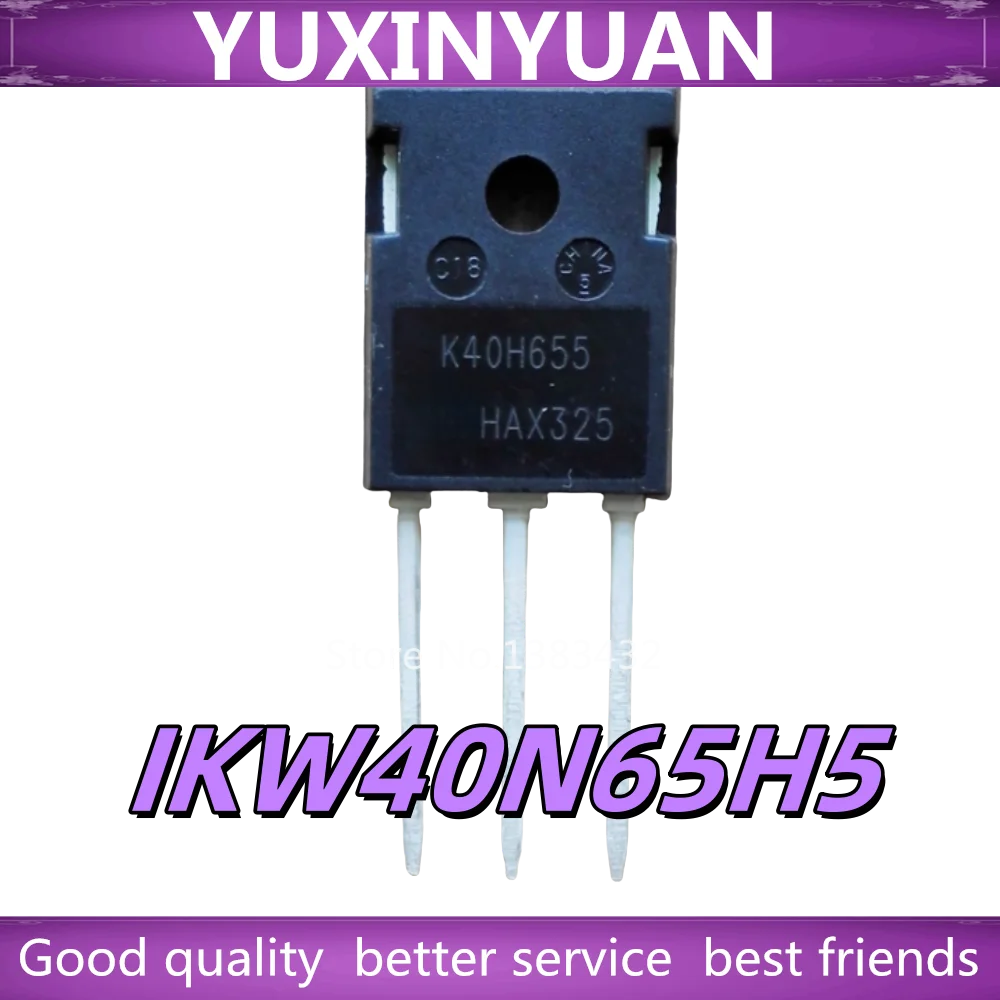 5PCS New Original IKW40N65H5 K40EH5 40N65H5 IKW40N65 TO-247 40A 650V inverter welding machine IGBT power tube In Stock