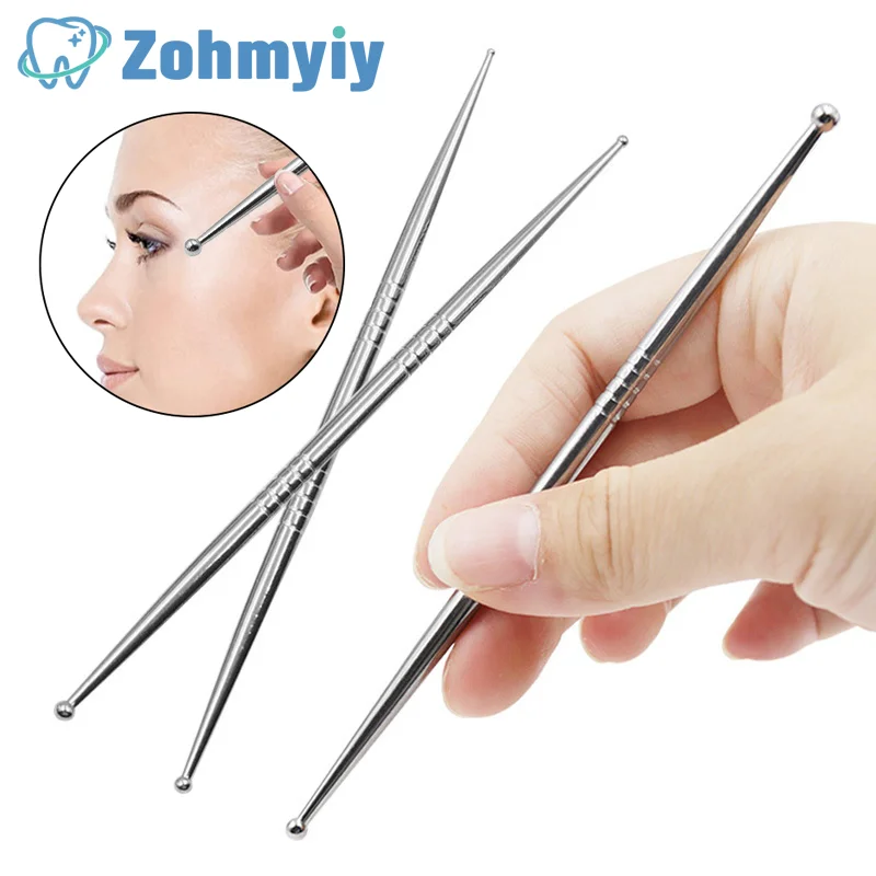 

Stainless Steel Manual Acupuncture Pen,Deep Tissue Massage Tool,Trigger Point Massage Relief Pain Therapy Tool For Body Relaxing