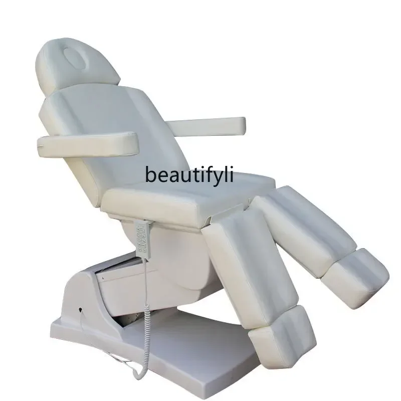 

ss newElectric Lift Beauty Care Bed Tattoo Manicure Massage Physiotherapy Micro-Whole Chair Tattoo Embroidery Foot Adjustment