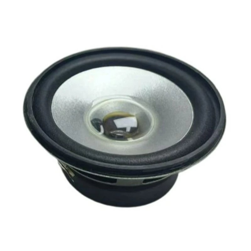 SOTAMIA 2pcs 3 Inch Full Range Speaker 4 Ohm 8W Silver Basin Bubble Edge Waterproof Outdoor High Power Multimedia Speaker