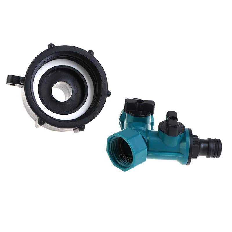 Y em forma de válvula rápida, IBC Tank Adapter, Tap Connector, Válvula encaixe, 1pc