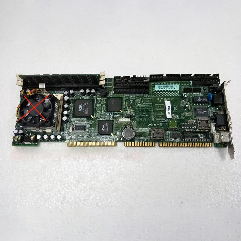 SBC8161 Rev.C1 para placa base de ordenador Industrial Axiomtek antes del envío prueba perfecta