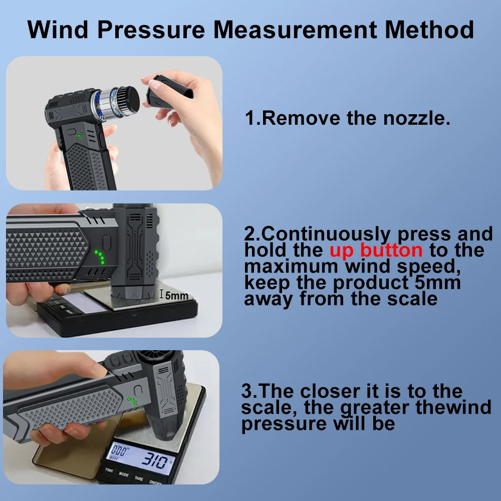 2025 ضربة وشفط 2 في 1 المحمولة توربو مروحة نفاثة مروحة عنيفة الكهربائية منفضة الهواء تنظيف منفاخ أداة 400000 دورة في الدقيقة تهب الثلوج