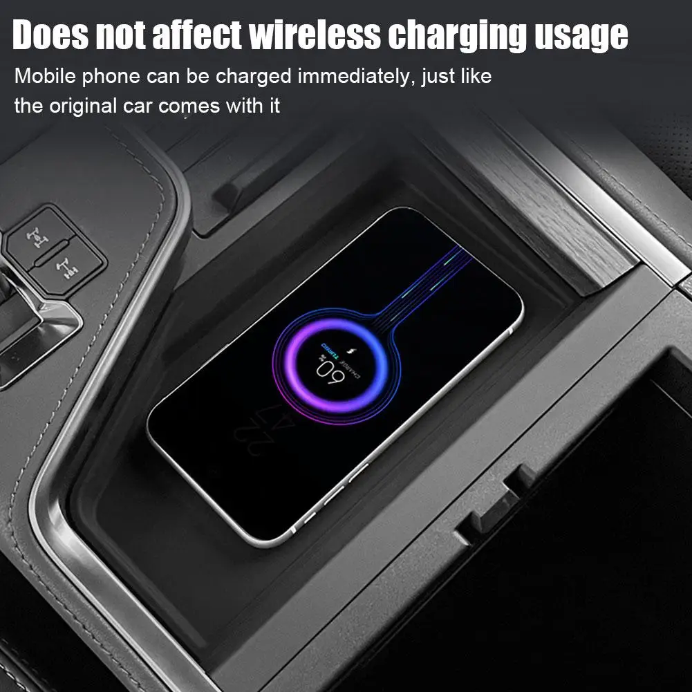 For 2024 Gx550 Center Console Wireless Charger 550 Accessories Silicone Gx Pad Interior Upgrade Modificati Q0p7