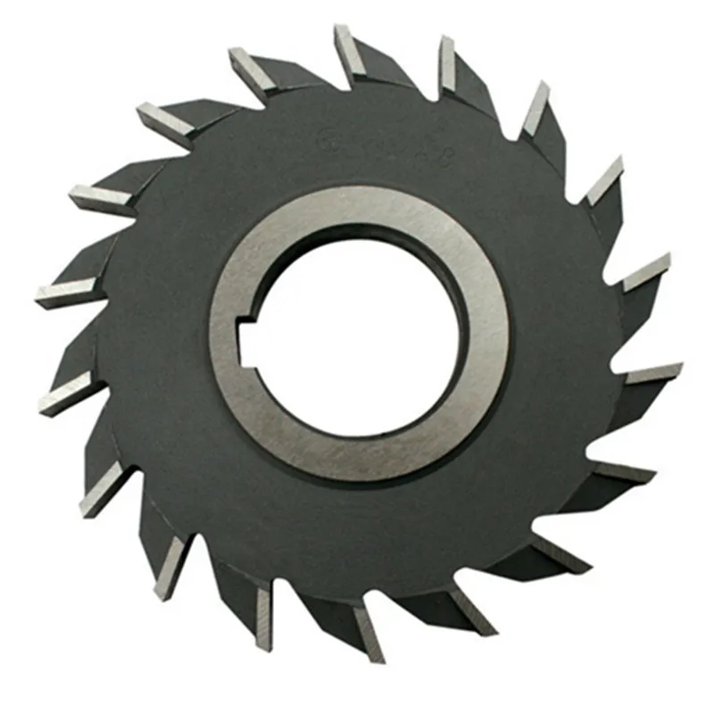 

High Speed Steel Milling Cutters Face Milling Cutter Circular Saw Blade 80mm 90mm 100mm Trible Blades HSS Milling Cutter