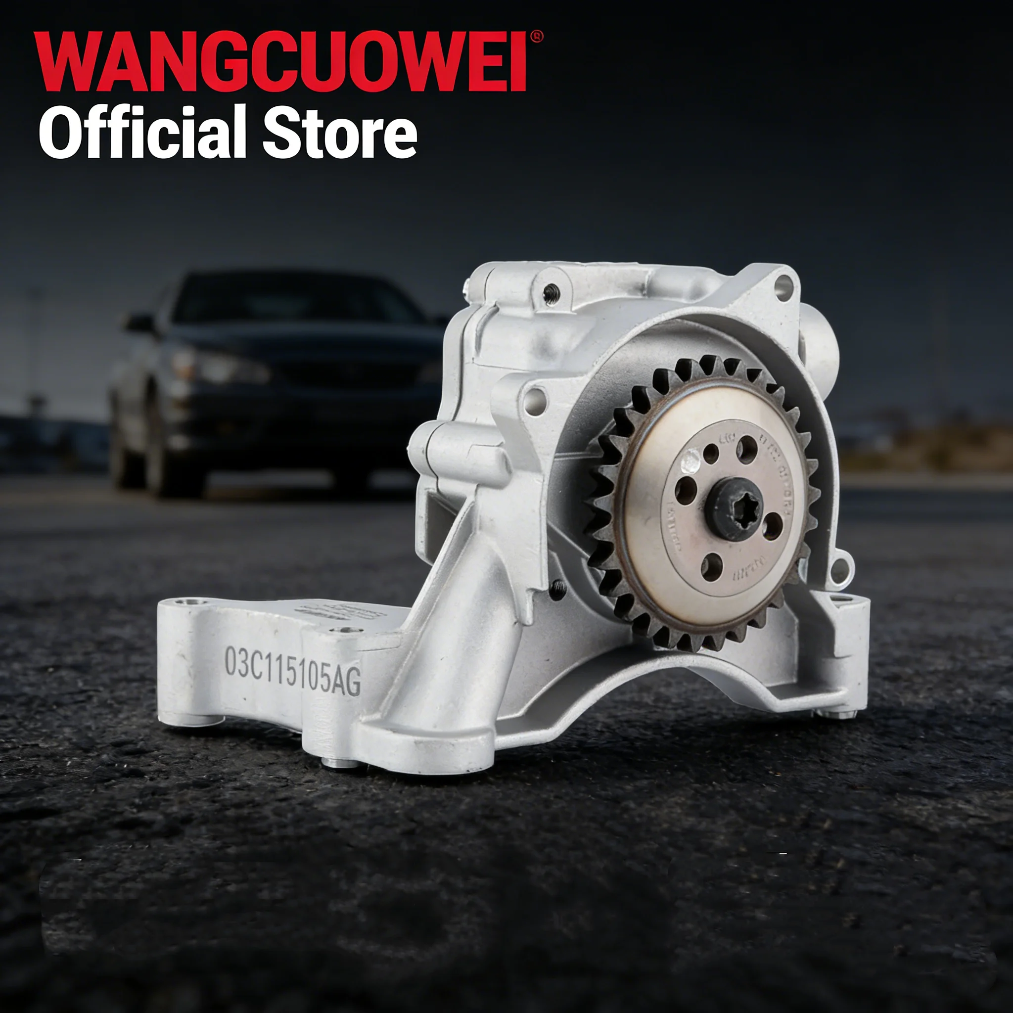 03C115105AG 03C115105Q Engine Oil Pump 1.4TSI For VW Golf Jetta Passat CC Tiguan Polo Eos A1 A3 S3 Skoda Fabia Superb Seat Repla