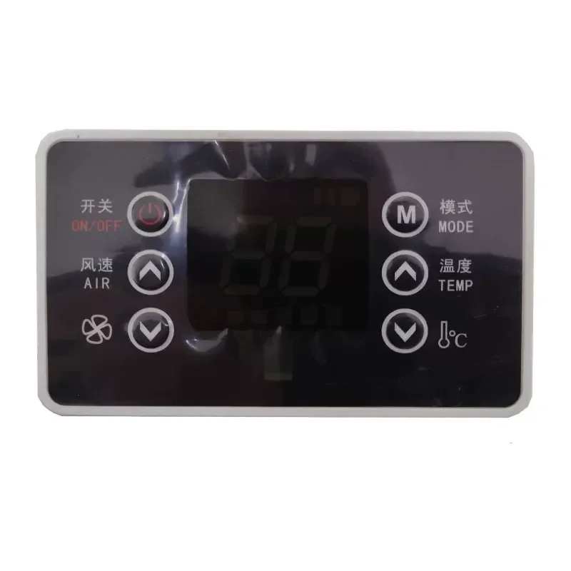 For Truck RV Modified 12V 24V Parking Air Conditioner Control Panel with Mask Original Genuine Free Shipping