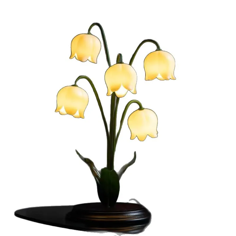 

Small desk lamp bedroom wireless charging night light wedding birthday gift romantic atmosphere bedside lamp