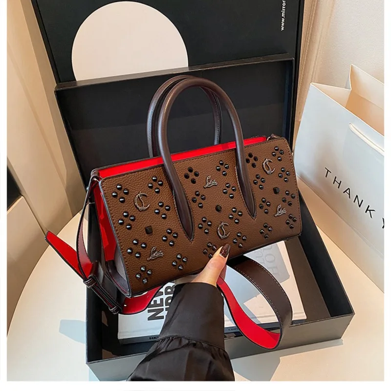 2025 Hollowed-out Tote Bag, Celebrity Style Shopping Bag, Large-capacity Single-shoulder Underarm Crossbody Women's Bag